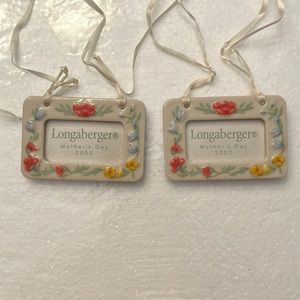 Longaberger basket tag Mother’s Day 2002 NEW 2 available